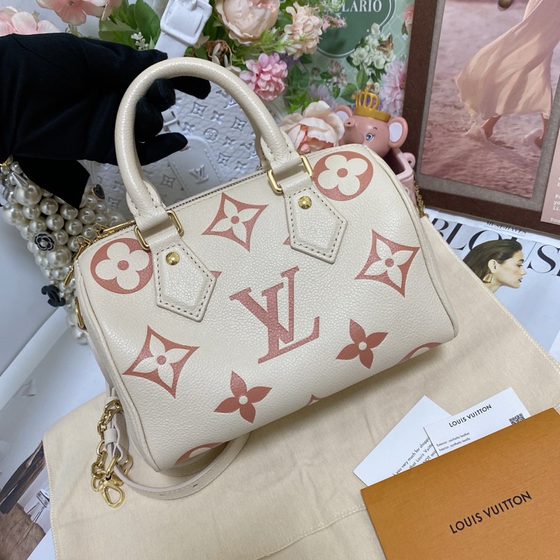 Lv speedy 20 草莓牛奶 限定款 芯片款 💌-14