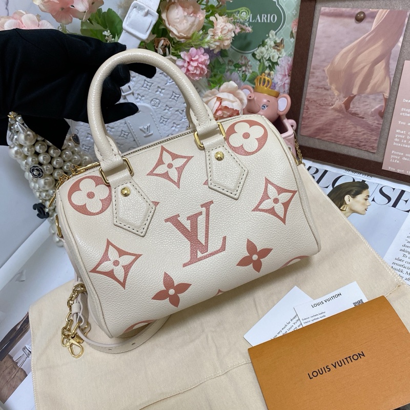 Lv speedy 20 草莓牛奶 限定款 芯片款 💌-15