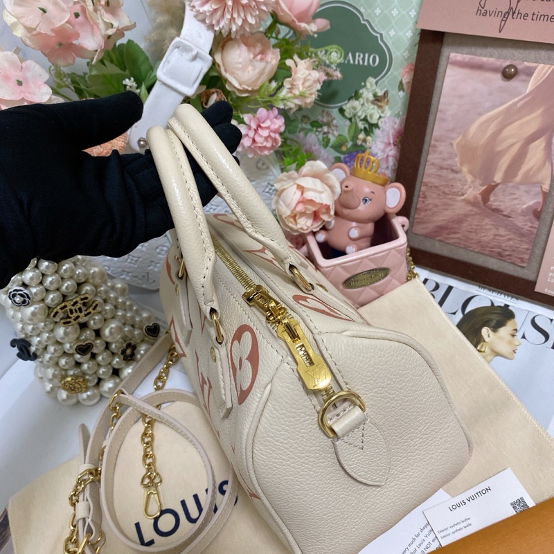 Lv speedy 20 草莓牛奶 限定款 芯片款 💌-19