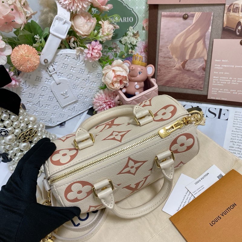 Lv speedy 20 草莓牛奶 限定款 芯片款 💌-24