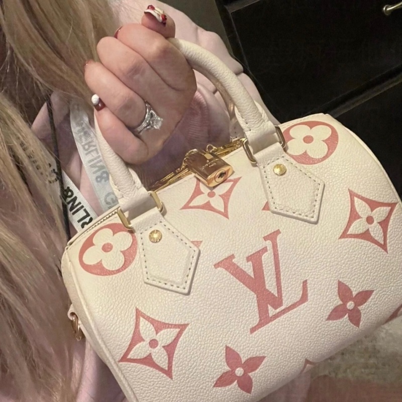 Lv speedy 20 草莓牛奶 限定款 芯片款 💌-34
