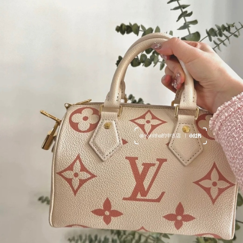 Lv speedy 20 草莓牛奶 限定款 芯片款 💌-35