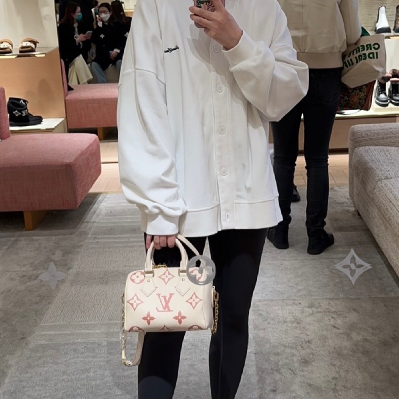 Lv speedy 20 草莓牛奶 限定款 芯片款 💌-41