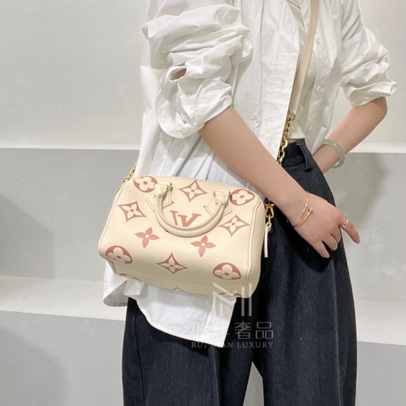 Lv speedy 20 草莓牛奶 限定款 芯片款 💌-42