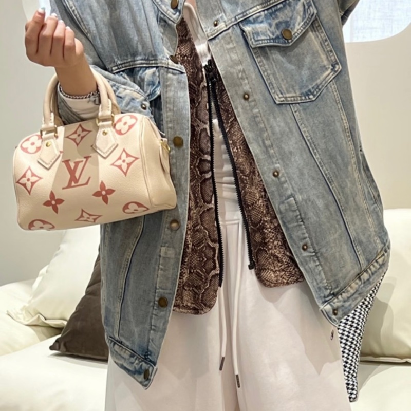 Lv speedy 20 草莓牛奶 限定款 芯片款 💌-47