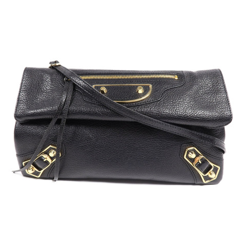 BALENCIAGA 牛皮皮革Edge Envelo金扣肩背袋