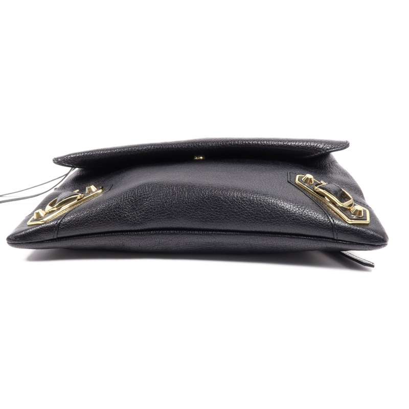 BALENCIAGA 牛皮皮革Edge Envelo金扣肩背袋-3