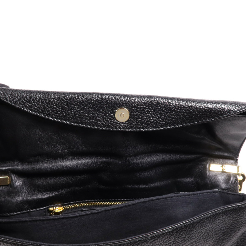 BALENCIAGA 牛皮皮革Edge Envelo金扣肩背袋-15