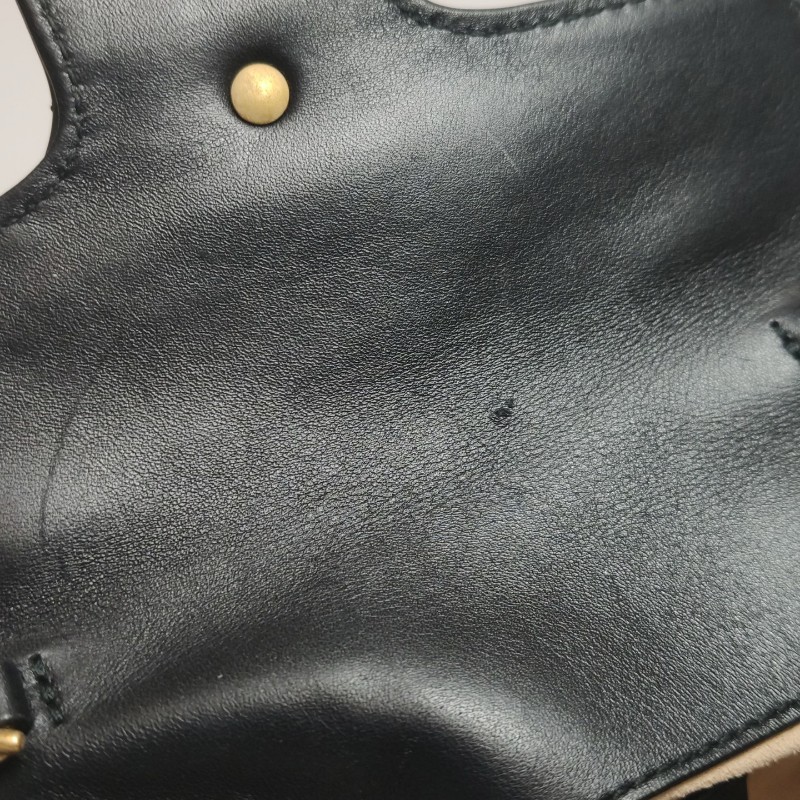 Gucci GG Marmont Super mini 黑色 全套-8