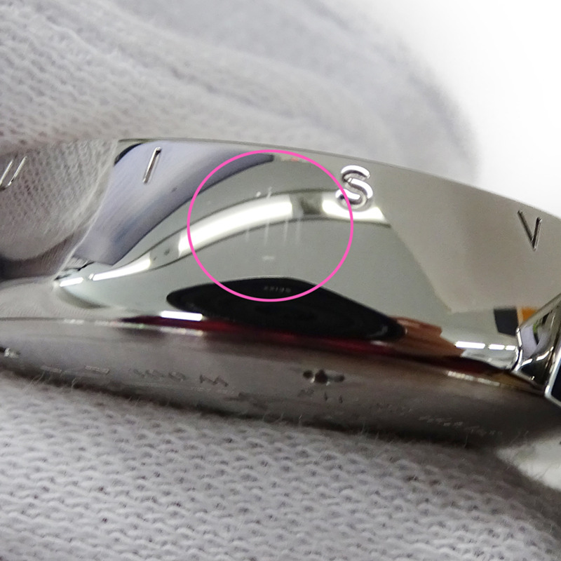 路易威登女士 Tambour New Wave 鑽石石英腕錶，QZ，不鏽鋼，皮革，圓形，拋光，QA118-9