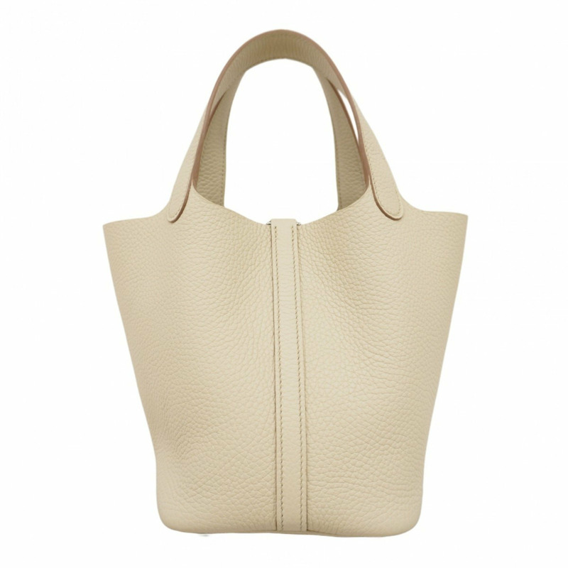 愛馬仕 Hermès Picotin Lock PM 手提包，採用 Taurillon Clemence 皮革，飾有 Beton K 印記，女士款-8