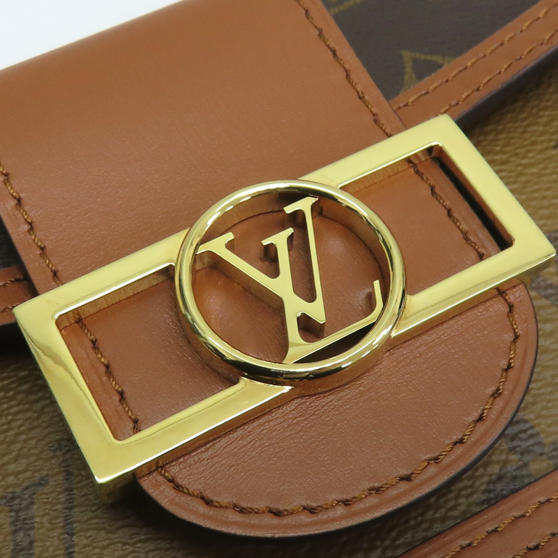 棕色 原花帆布 Dauphine 肩背包 M68746【LOUIS VUITTON LV 路易威登】 M68746-13