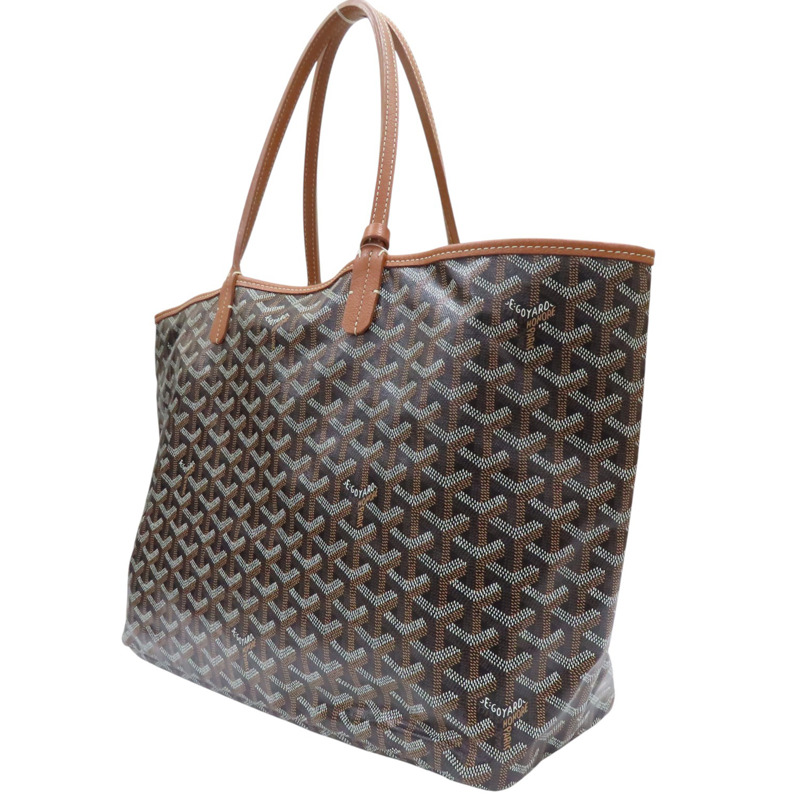 棕色 塗層帆布 SaintLouis PM 托特包 【GOYARD 高雅德】-2