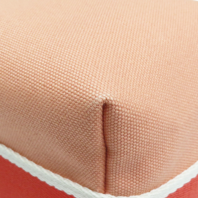 粉色 帆布 Bride A Brac 手提包【HERMES 愛馬仕】-7