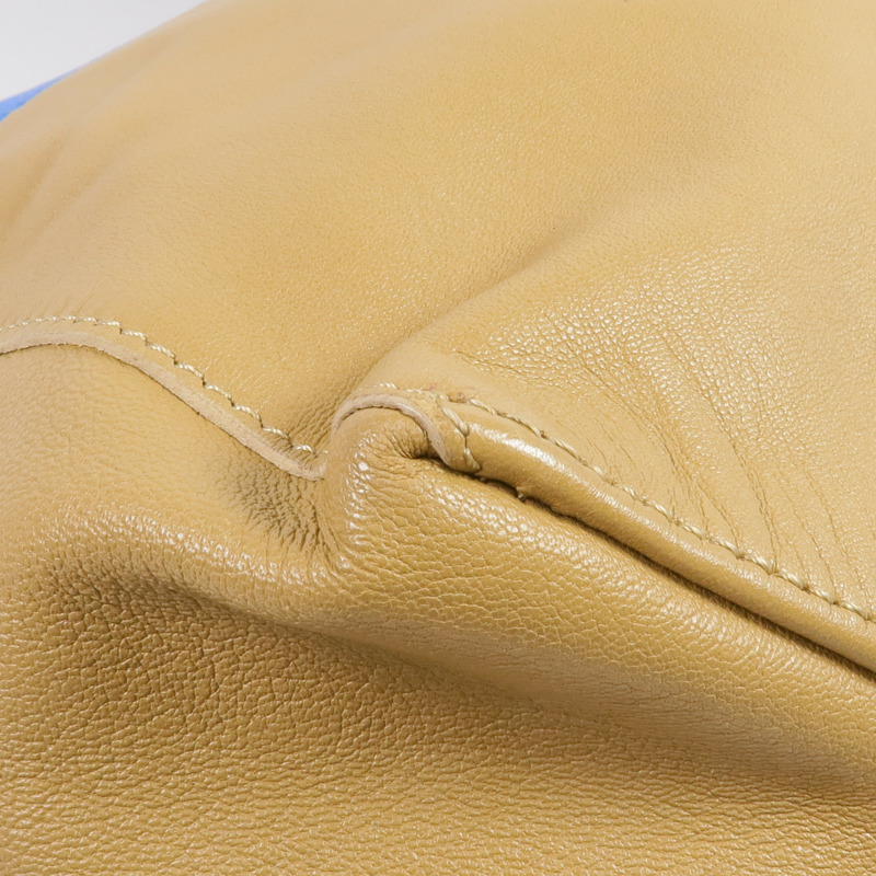 CELINE 皮革Cabas Tote金扣手挽袋-7