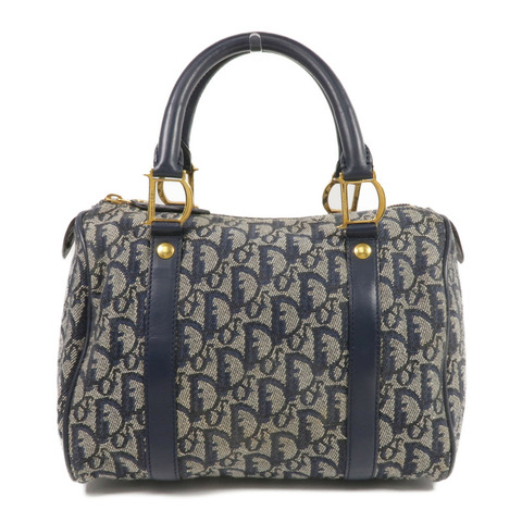 Dior 帆布Handbag金扣手挽袋