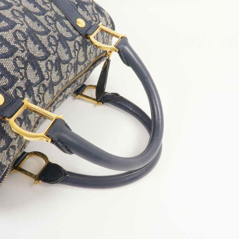 Dior 帆布Handbag金扣手挽袋-4