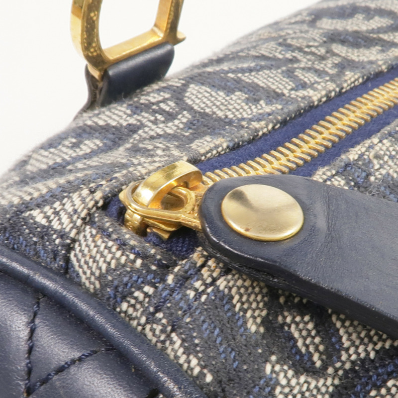 Dior 帆布Handbag金扣手挽袋-9