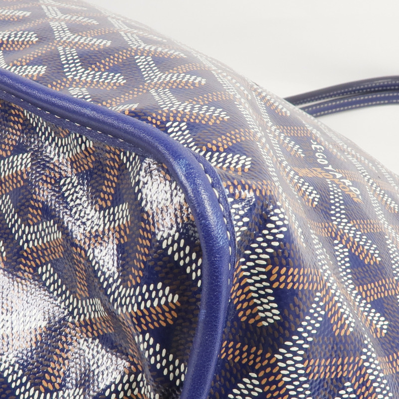 GOYARD 塗層帆布Anjou GM銀扣手挽袋-5