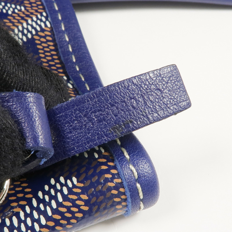 GOYARD 塗層帆布Anjou GM銀扣手挽袋-14