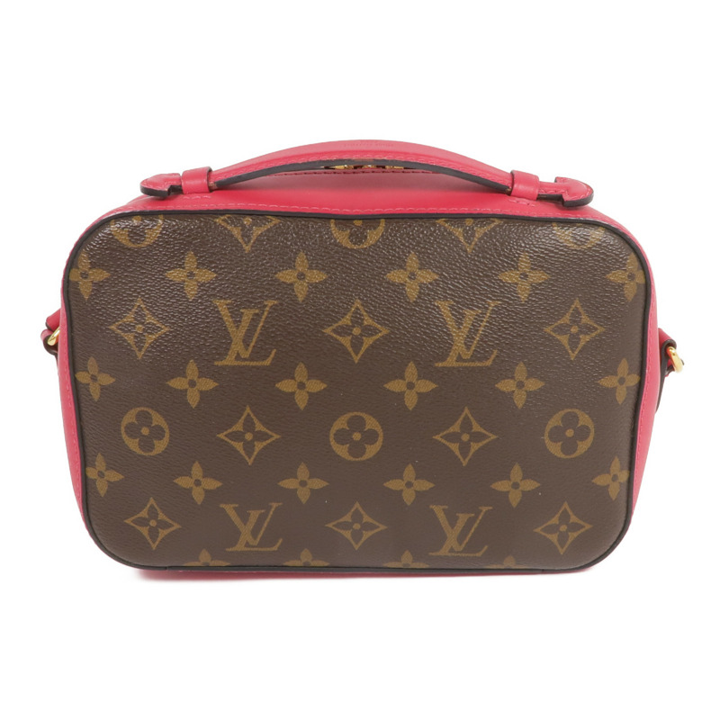 LOUIS VUITTON Monogram Saintonge金扣手挽肩背兩用袋-1