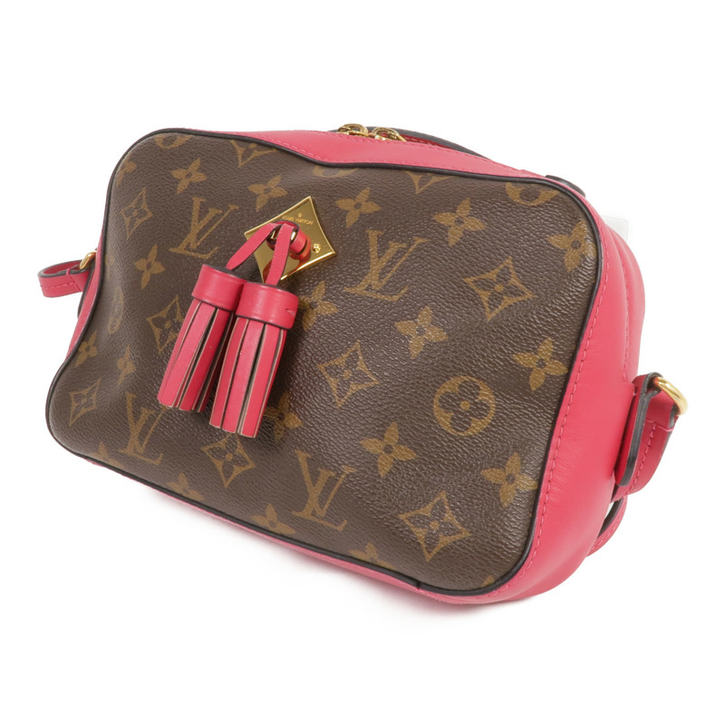 LOUIS VUITTON Monogram Saintonge金扣手挽肩背兩用袋-2