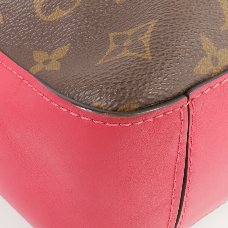 LOUIS VUITTON Monogram Saintonge金扣手挽肩背兩用袋-6