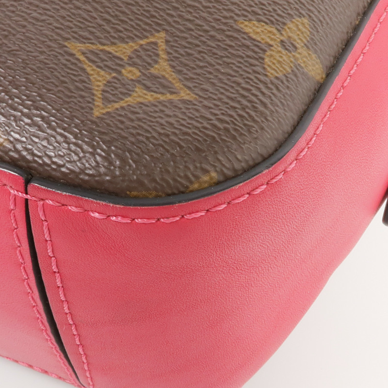 LOUIS VUITTON Monogram Saintonge金扣手挽肩背兩用袋-7