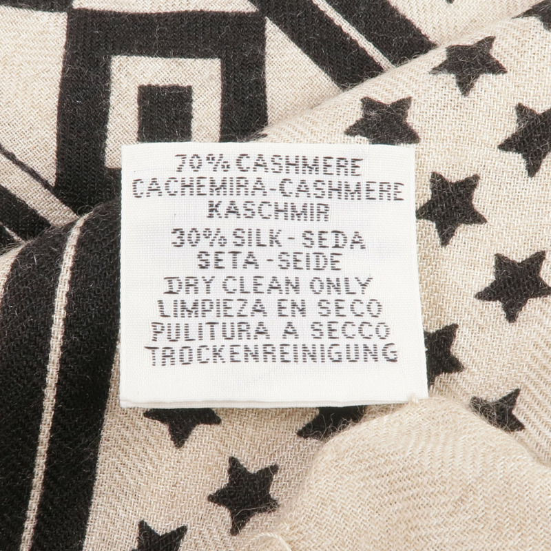 HERMES 羊絨/絲質Scarf 140圍巾-5