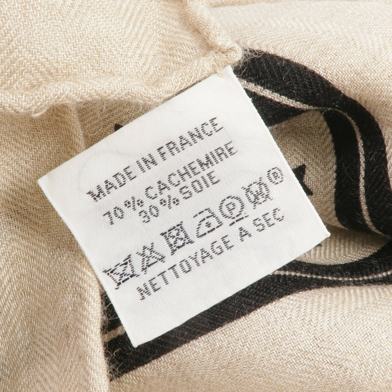 HERMES 羊絨/絲質Scarf 140圍巾-6