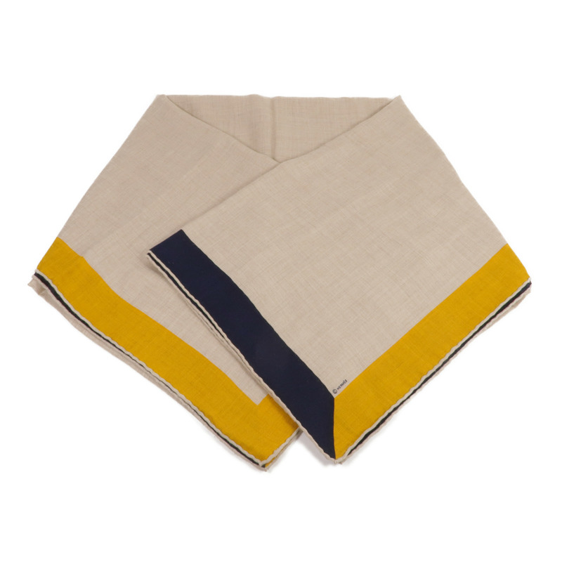 HERMES 羊絨/絲質Scarf圍巾-0