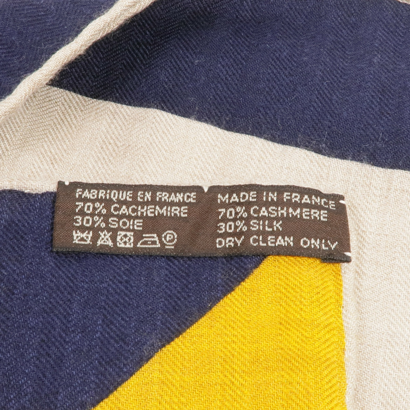 HERMES 羊絨/絲質Scarf圍巾-5
