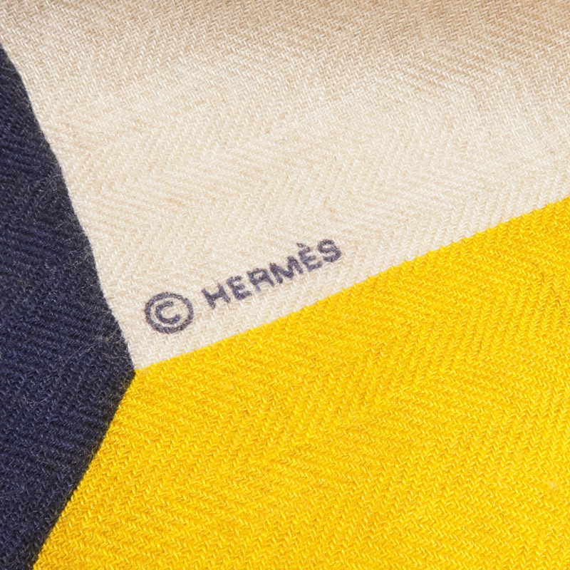 HERMES 羊絨/絲質Scarf圍巾-6
