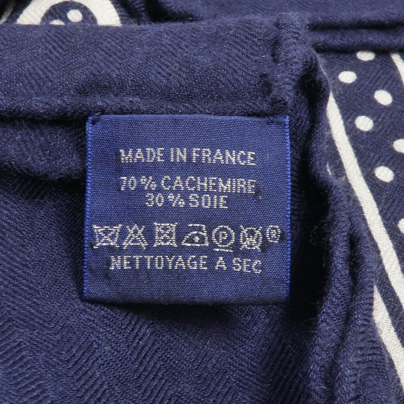 HERMES 羊絨/絲質Scarf圍巾-6