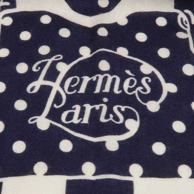 HERMES 羊絨/絲質Scarf圍巾-8
