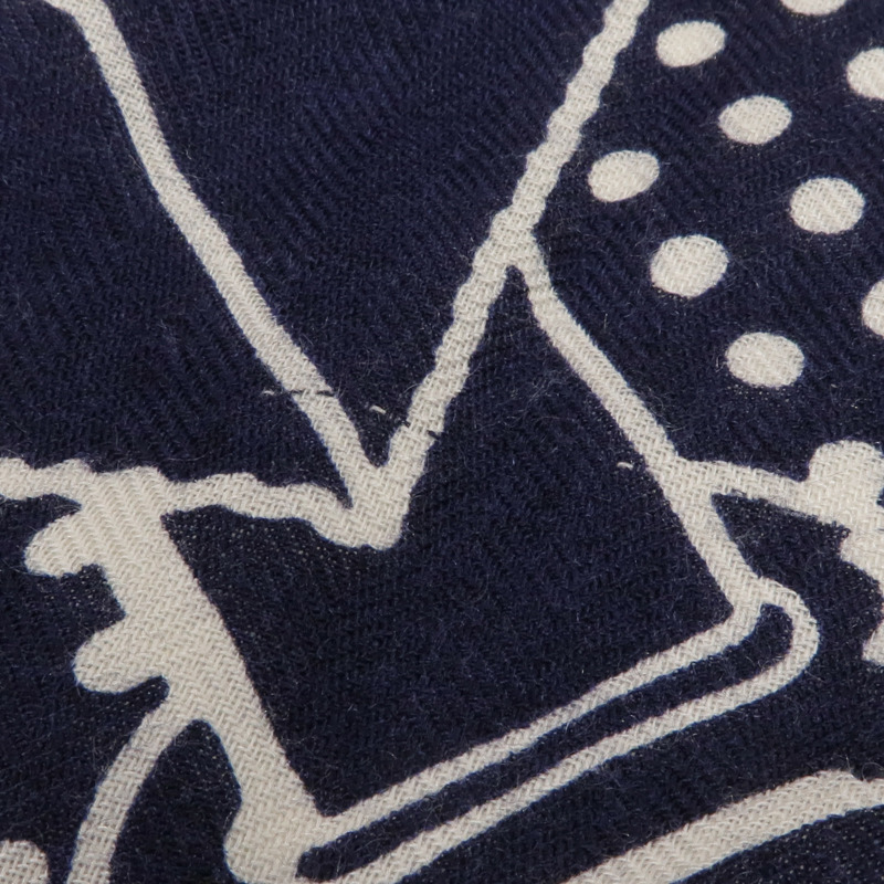 HERMES 羊絨/絲質Scarf圍巾-10