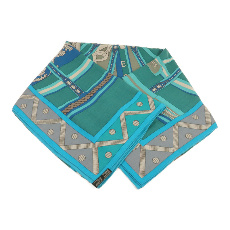 HERMES 羊絨/絲質Scarf圍巾-0