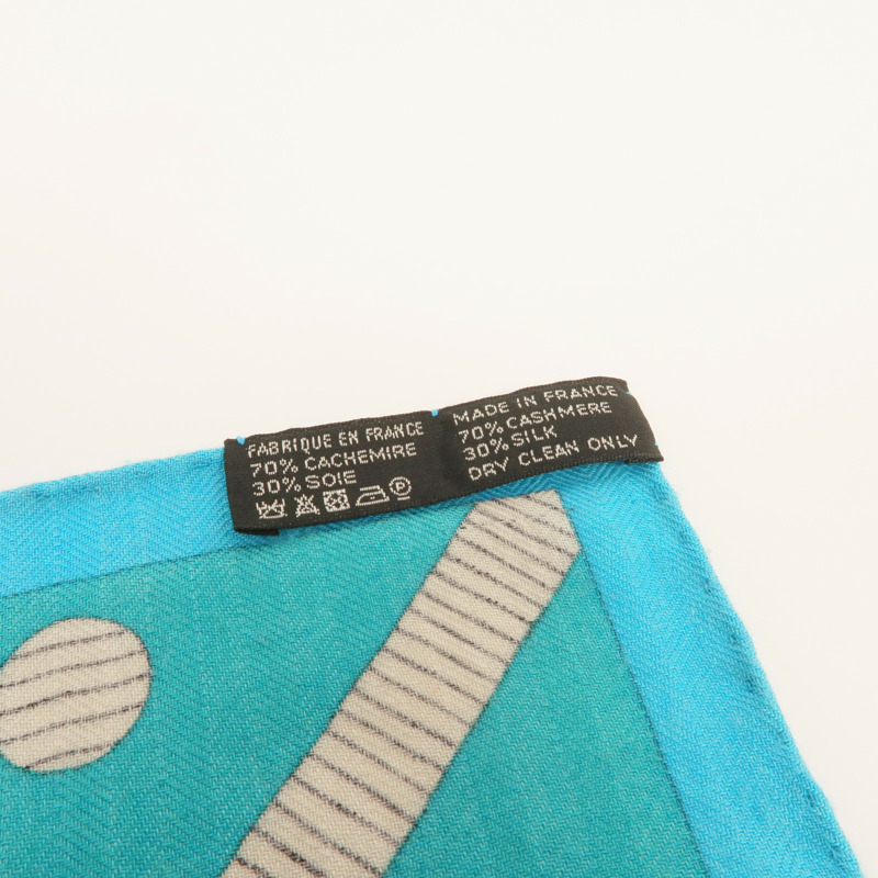 HERMES 羊絨/絲質Scarf圍巾-7