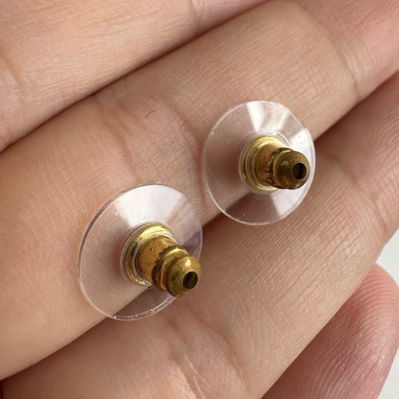 chanel金圓形珍珠雙C耳環  超級貴氣✨✨-17