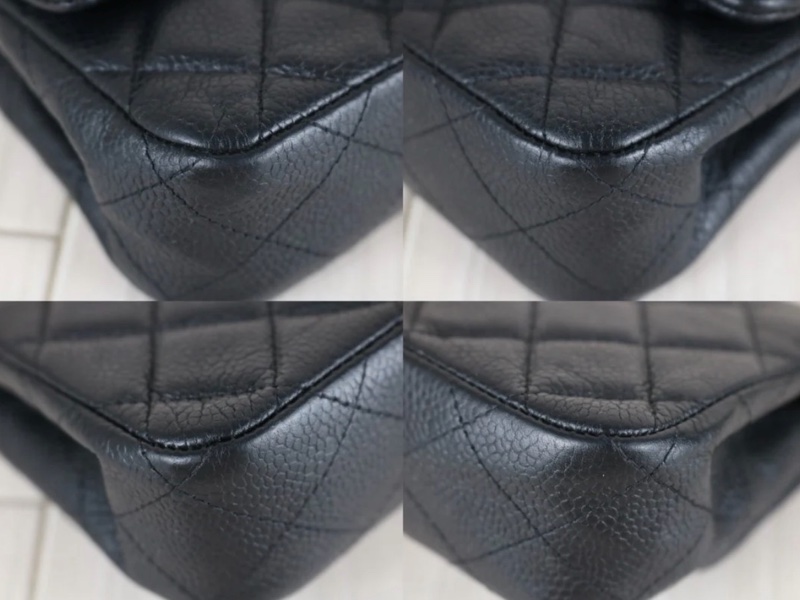 「JL精品代購」9新 Chanel 香奈兒 mini cf17 黑金-5