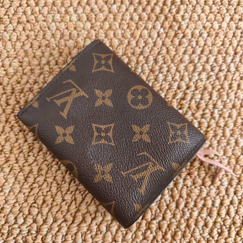 Louis Vuitton 路易威登 粉豆豆钱包 16年-3