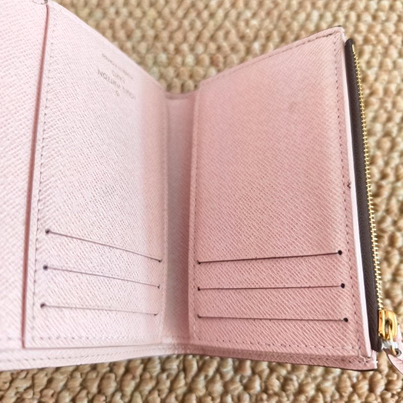 Louis Vuitton 路易威登 粉豆豆钱包 16年-4