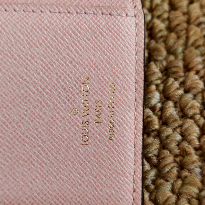 Louis Vuitton 路易威登 粉豆豆钱包 16年-6