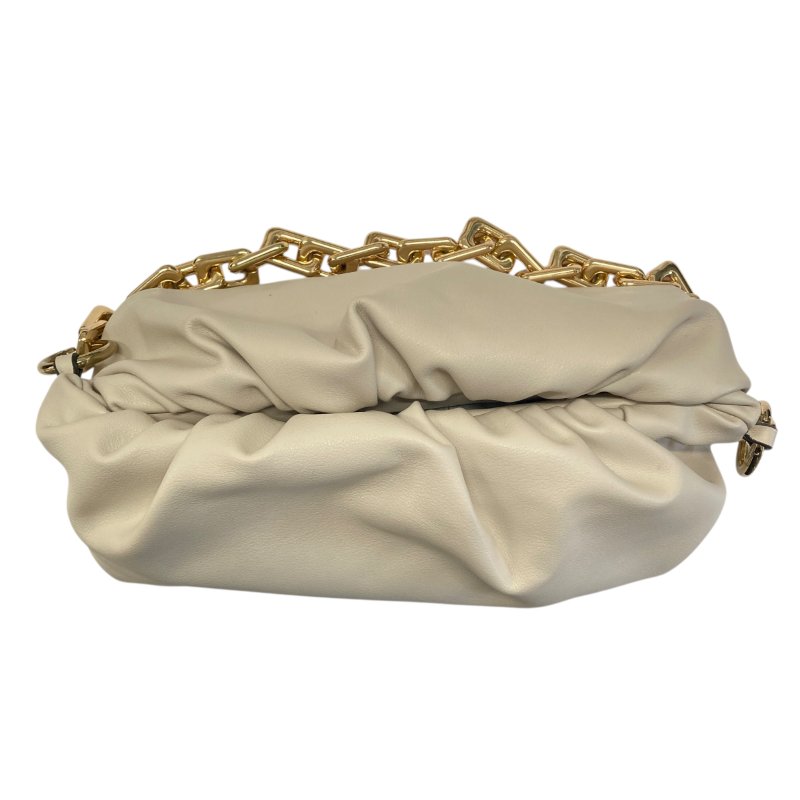 BOTTEGA VENETA 寶緹嘉  The Chain Pouch 皮革 肩背包 白色-5