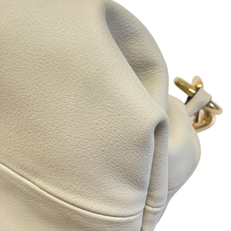 BOTTEGA VENETA 寶緹嘉  The Chain Pouch 皮革 肩背包 白色-11