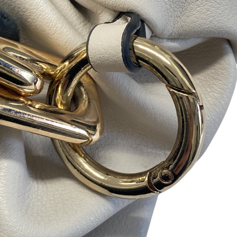 BOTTEGA VENETA 寶緹嘉  The Chain Pouch 皮革 肩背包 白色-13