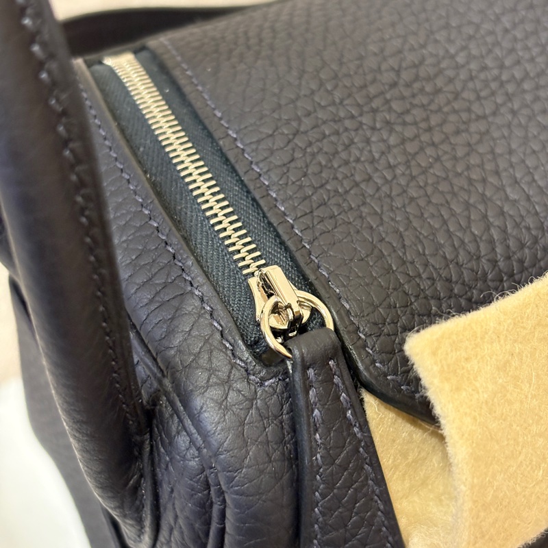 Hermes 水冰藍銀釦二代mini Lindy-9