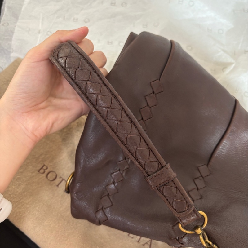 🤎bv烏木色深棕色單肩包👝-5