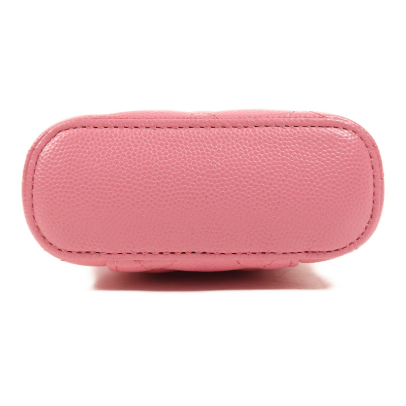 CHANEL 牛皮皮革Phone Bag金扣鏈帶肩背袋-3