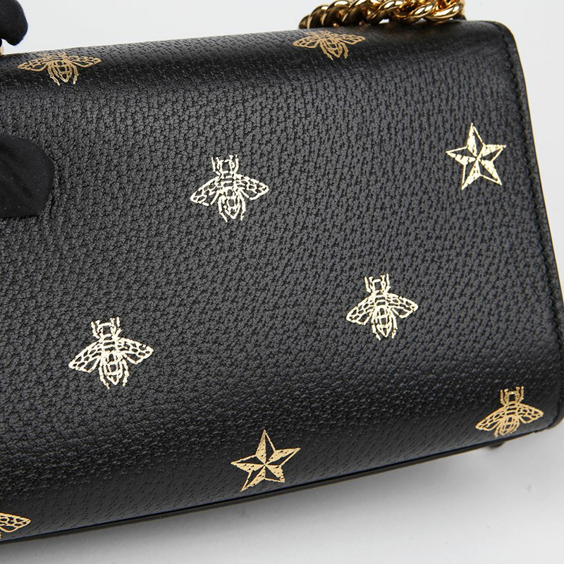 GUCCI 掛鎖迷你肩斜背包 432182-4